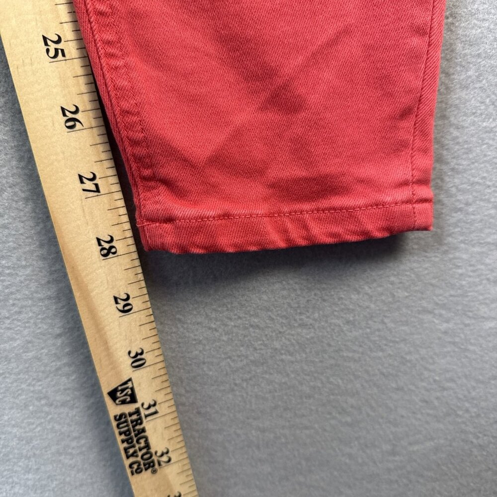 Vineyard Vines High Rise Skinny Jeans Women Size 25 Pants Cuckoo Red Hot Barbie - Picture 5 of 15